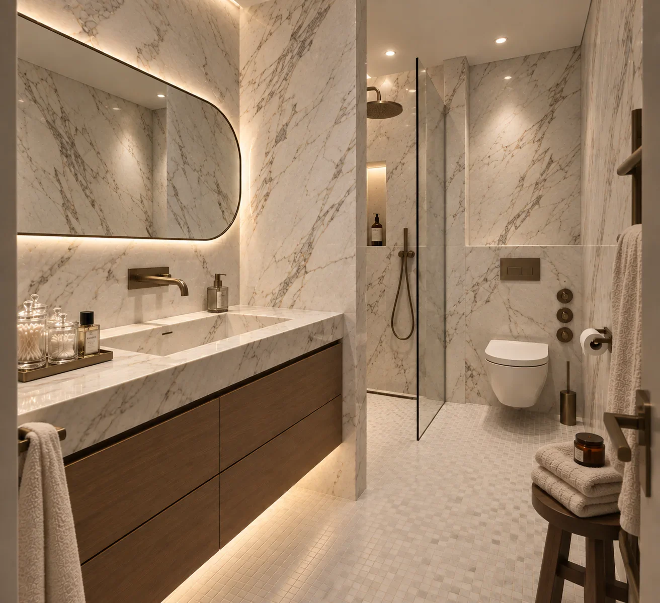 Magdeburg. Badezimmer.
